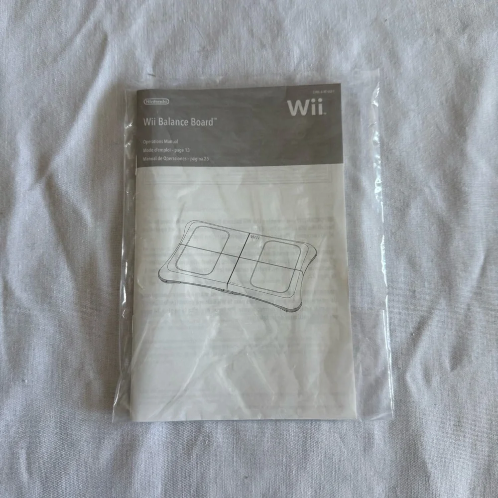 Nintendo Wii Fit Plus With Balance Board Manual No Box Unused Sealed Game